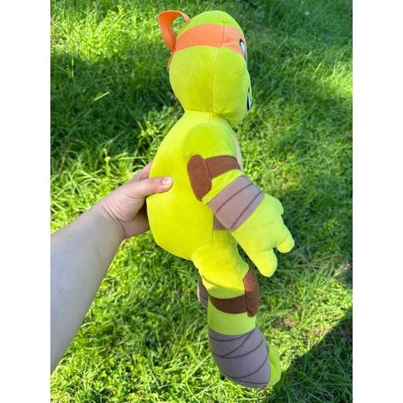 Build-A-Bear Nickelodeon Teenage Mutant Ninja Turtles Michaelangelo 18” Plush - Picture 4 of 8
